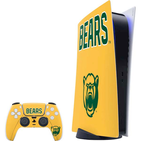 Baylor University Bears PS5 Digital Edition Bundle Skin